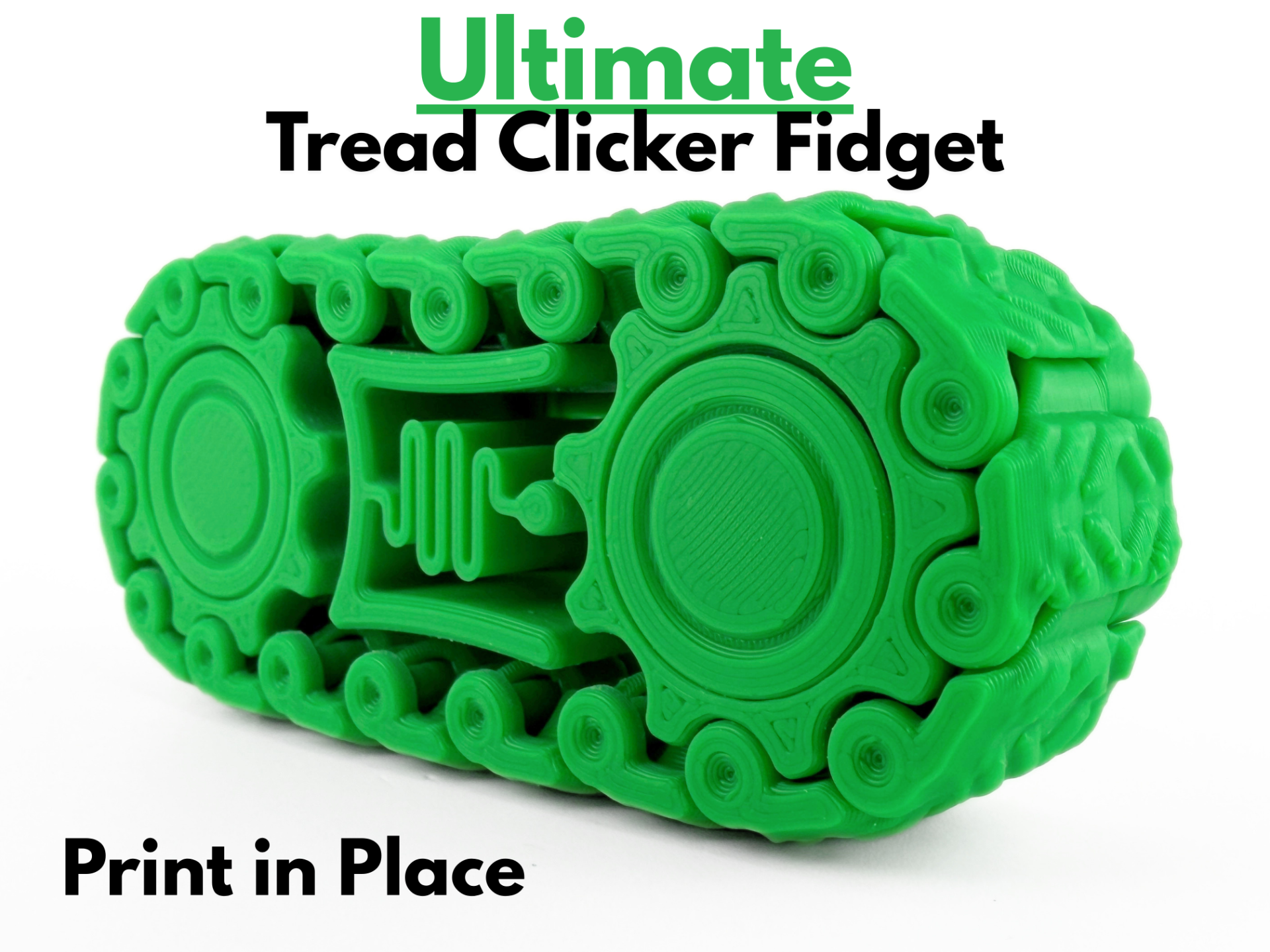 Ultimate Tread Clicker Fidget (Print in Place) - 1