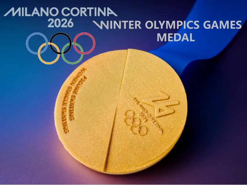 Winter olympic games medal 2026