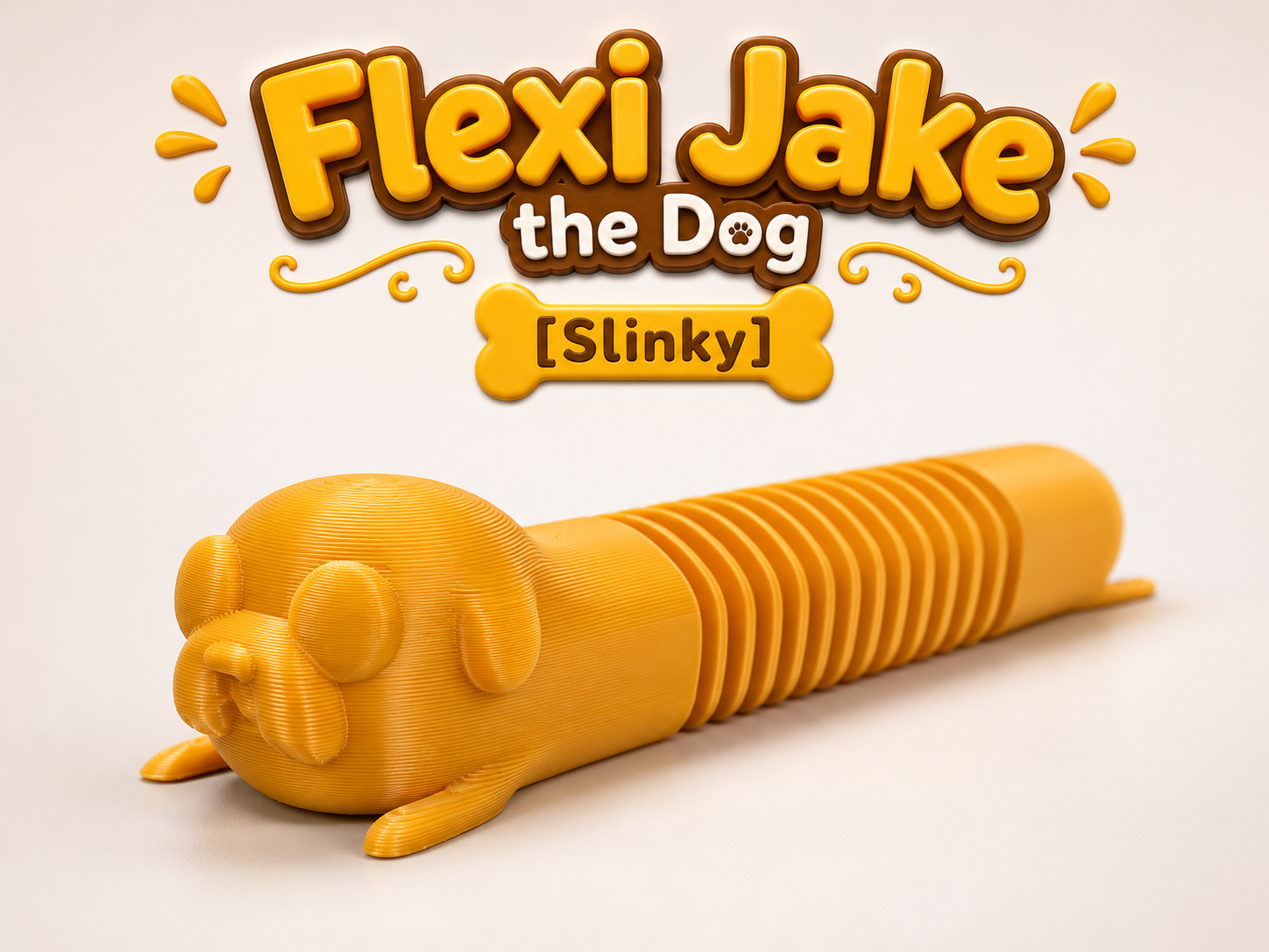 Flexi Jake the Dog [Slinky]