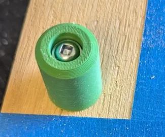 Screw on Bench Dog for 3/4" round bench holes