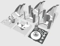 0.2mm layer, 3 walls, 0% infill