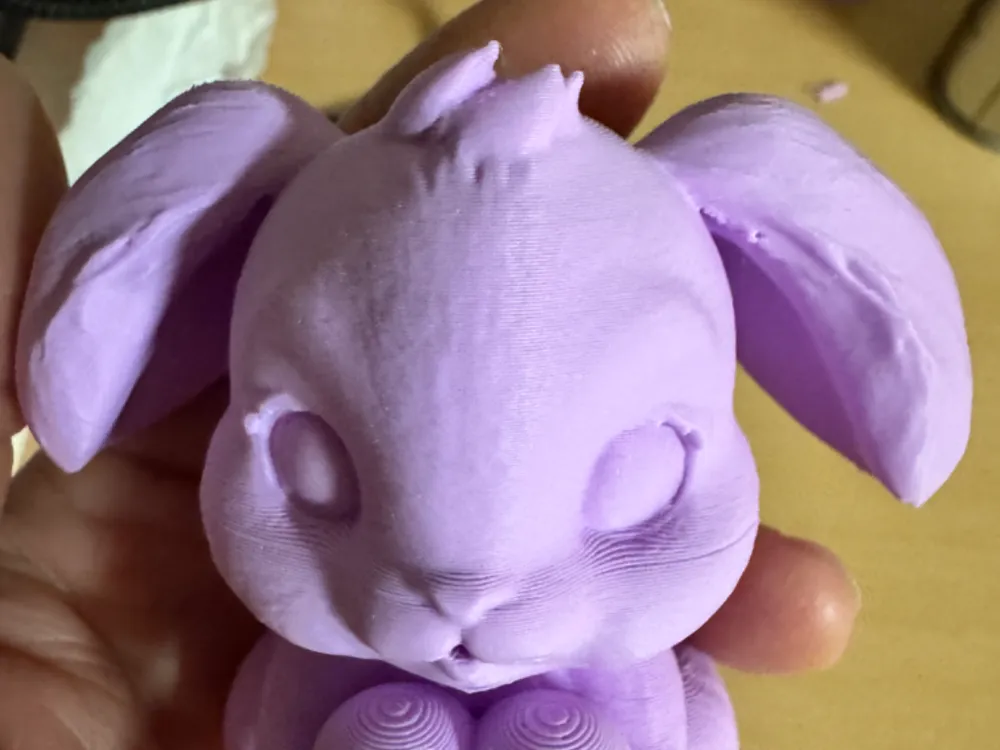 Sweet Bunny with Heart - Free 3D Print Model - MakerWorld