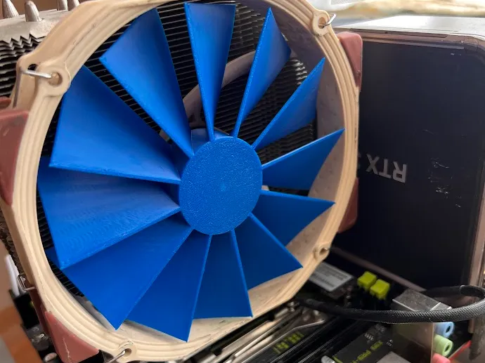 NF-A14 PWM Blade fan repair fix