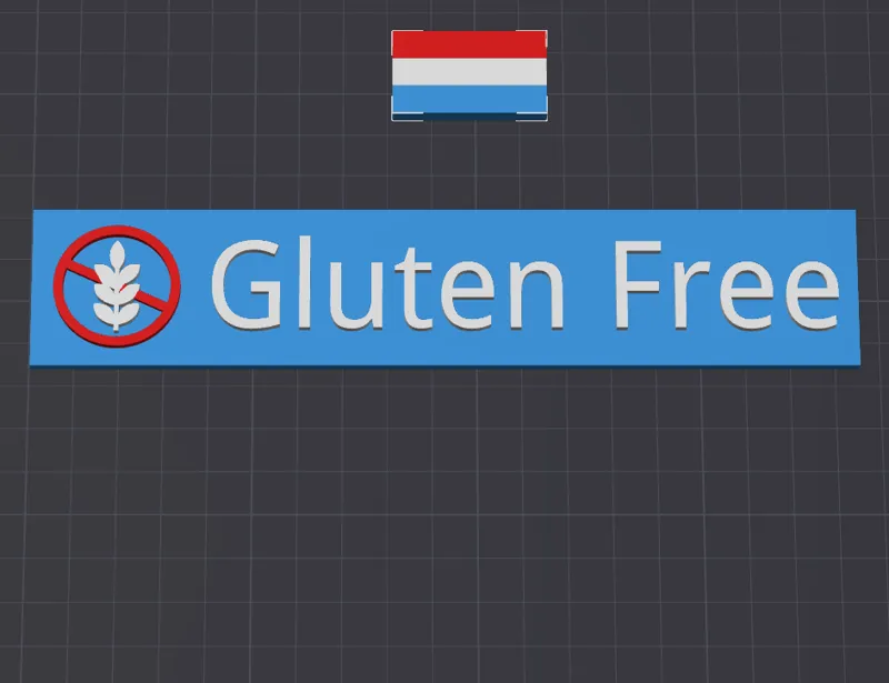 Gluten Free Sign