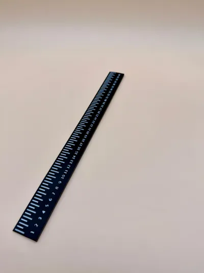 The Peter CentiMeter - 40 cm Ruler.. - Free 3D Print Model - MakerWorld
