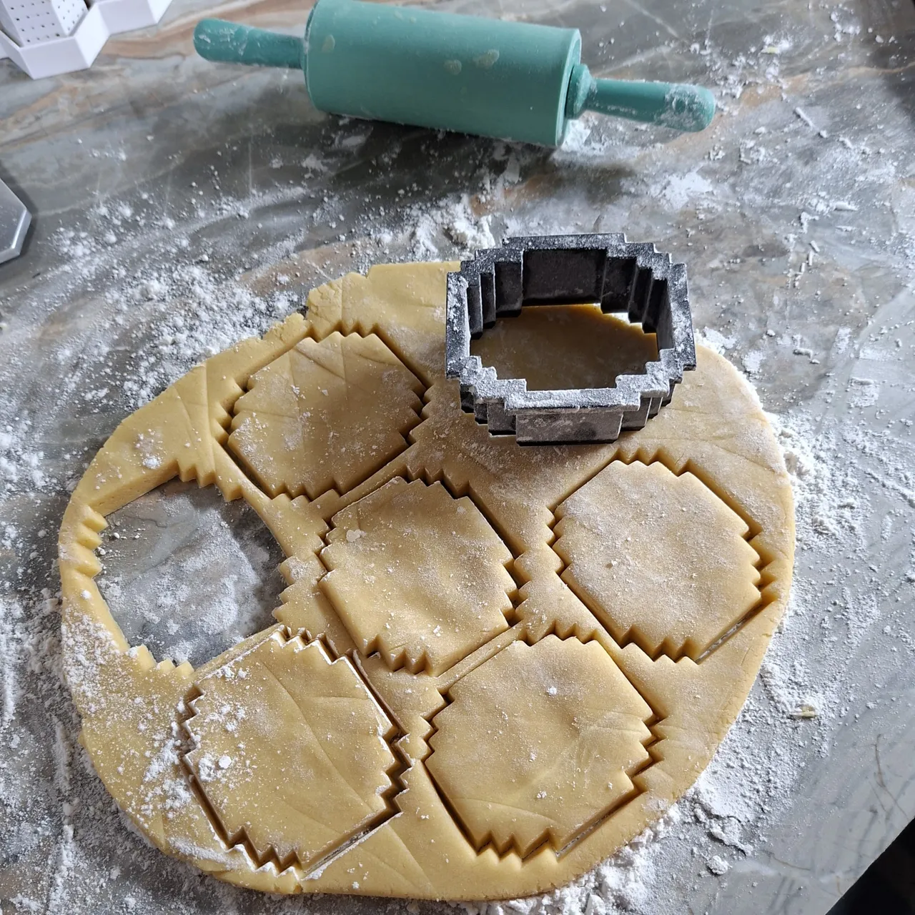 Minecraft cookie cutter view 2