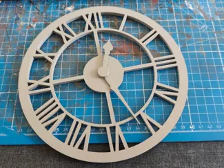 Vintage Roman Numeral Wall Clock