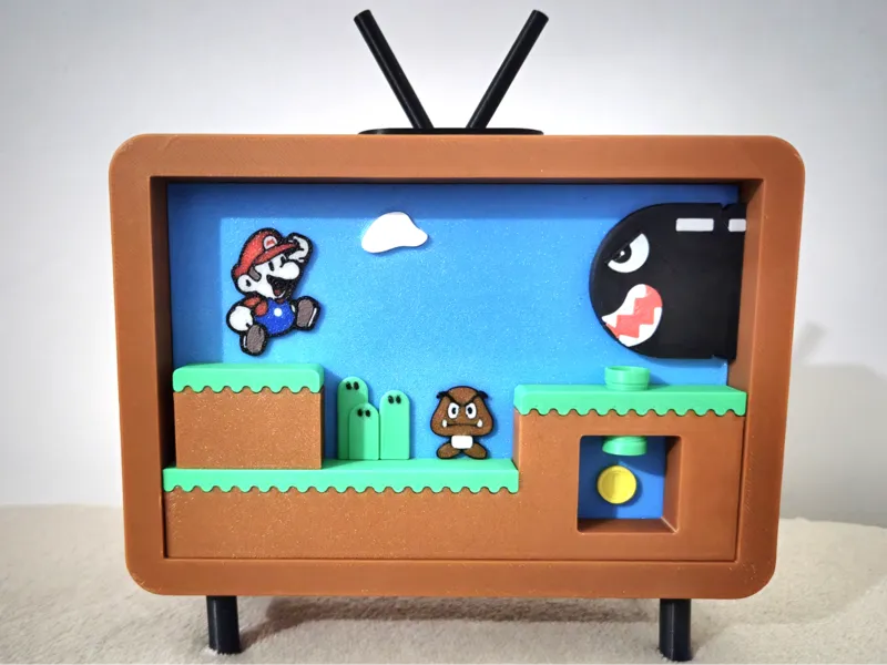 Super Mario Bros Level 3 / Retro Television (Bill)