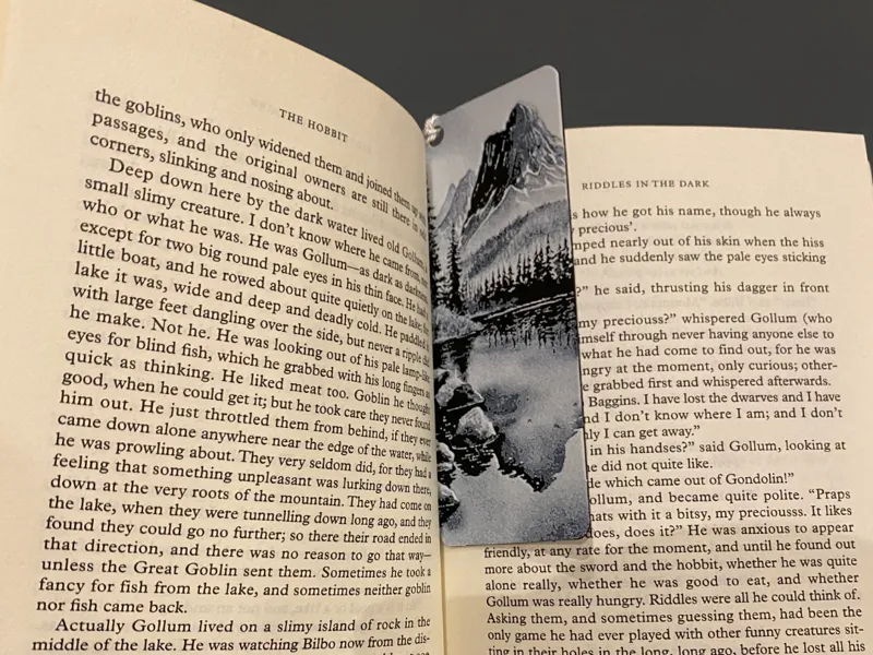 Mountain Bookmark