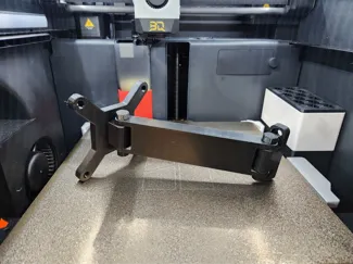 75mm VESA arm for rack mounted monitor