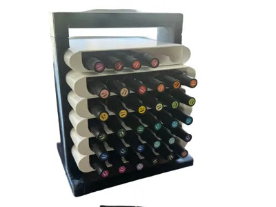 Horizontal Alcohol Marker Holder 