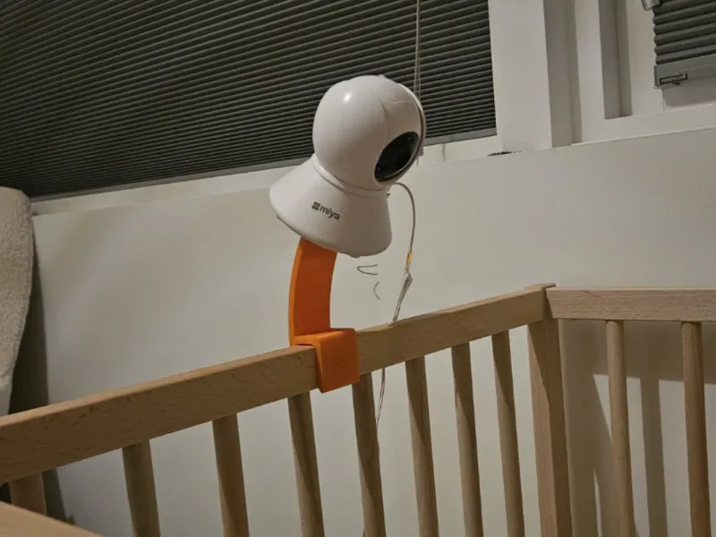 Miya Baby monitor clamp to IKEA Sniglar / Gulliver