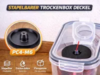 Drybox Deckel 4L – PC4-M6 (versenkt) – Optimiert