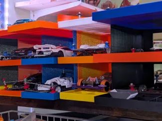 Mini 4wd Build Area and Storage Tower