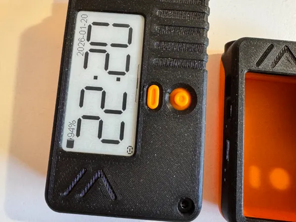 Boîtier Seeed Wio Tracker L1 E-ink pour batterie 3000mAh (Meshtastic)