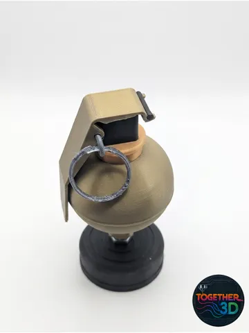 Letrero o emblema decorativo: Grenade bobblehead - Wardogs — vista de referencia 5