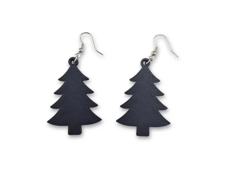 Christmas Tree Earrings – Holiday Jewelry