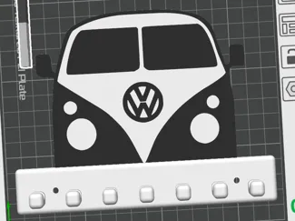 VW BULLY Schlüsselbrett
