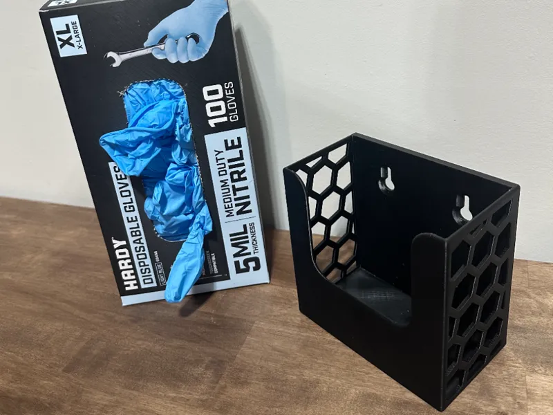 Harbor Freight Glove Box Holder- Wall mounted