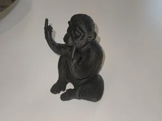 Mittelfinger Affe