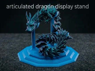 Articulated Dragon Display Stand