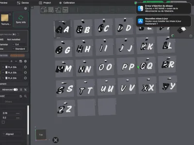 ALPHABET ALL FOR LED STRIP 