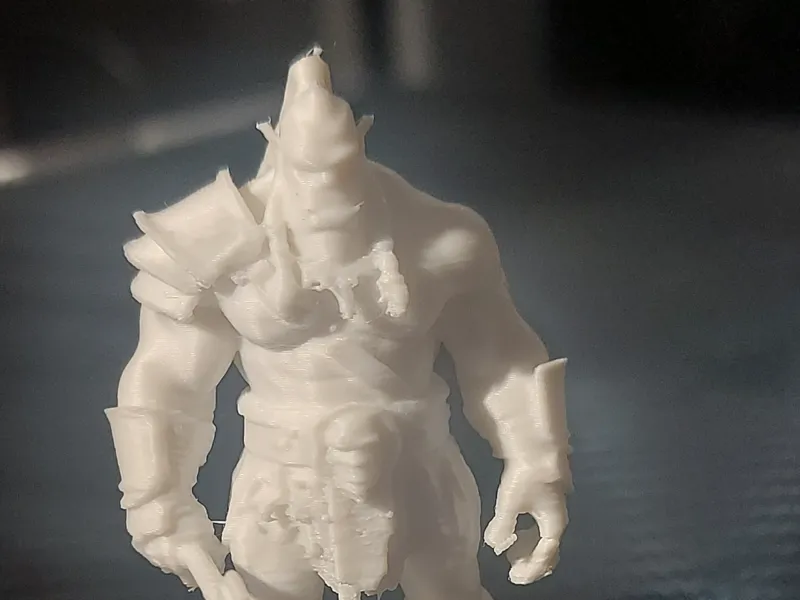 Orc, maybe from Warcraft