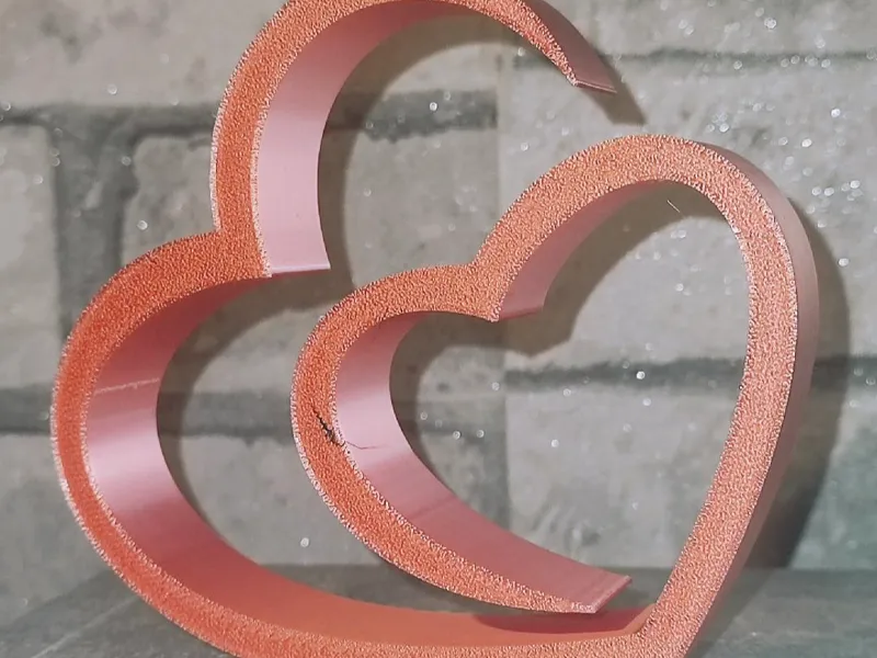 Liebes Herzchen doppelt zum Valentinstag
