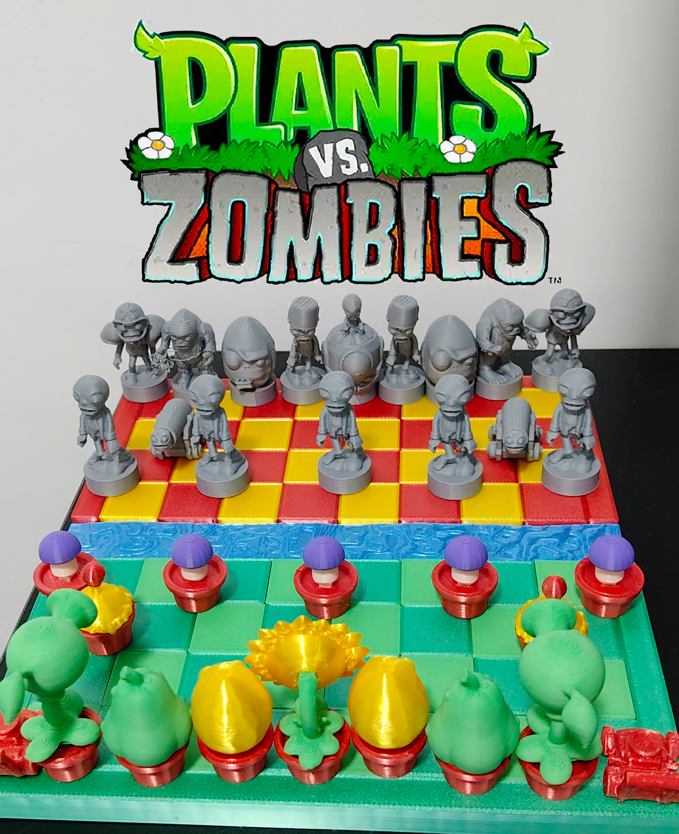 Miniatura 2 do modelo 3D 植物大战僵尸版中国象棋