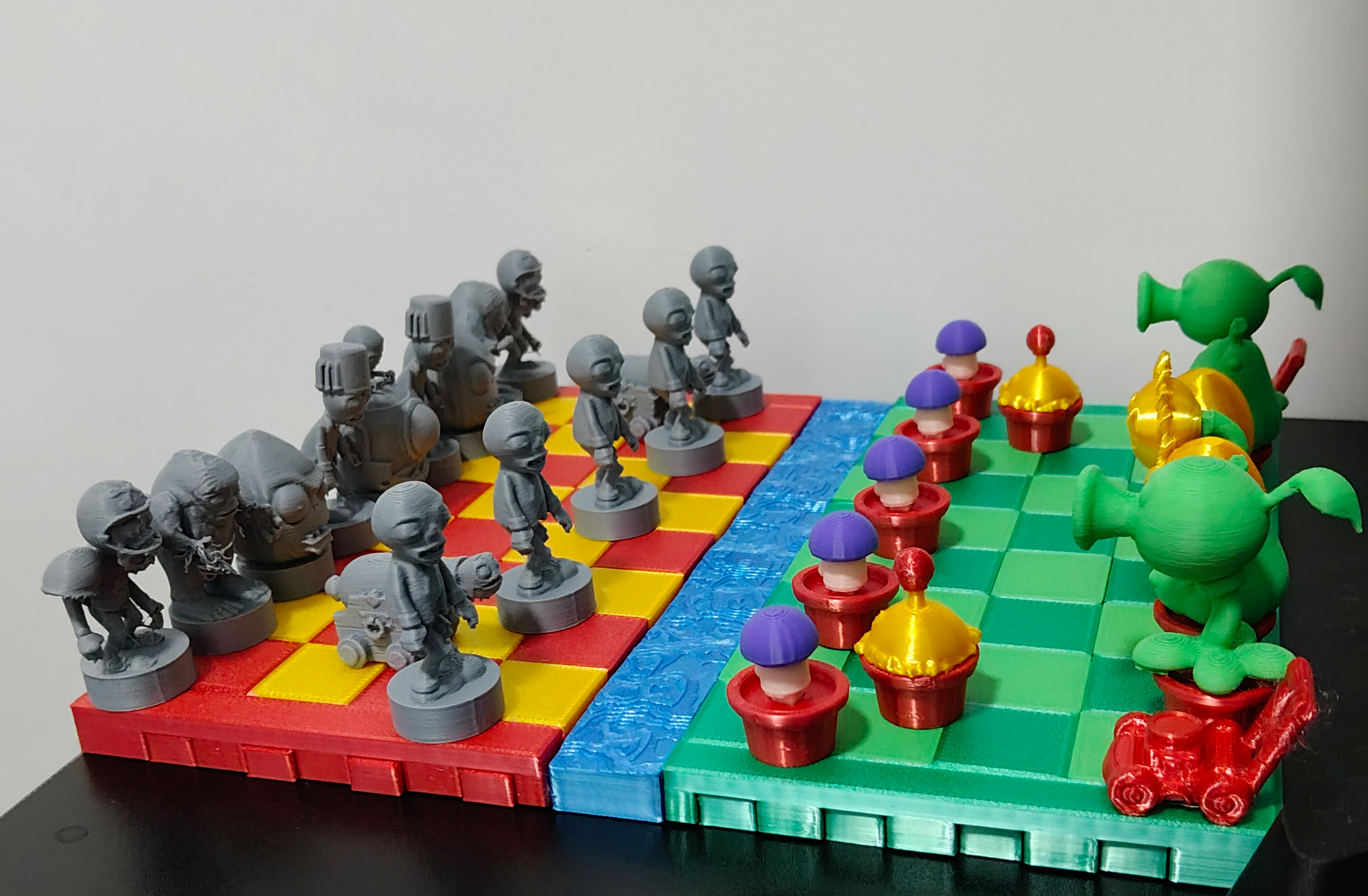 Miniatura 1 do modelo 3D 植物大战僵尸版中国象棋