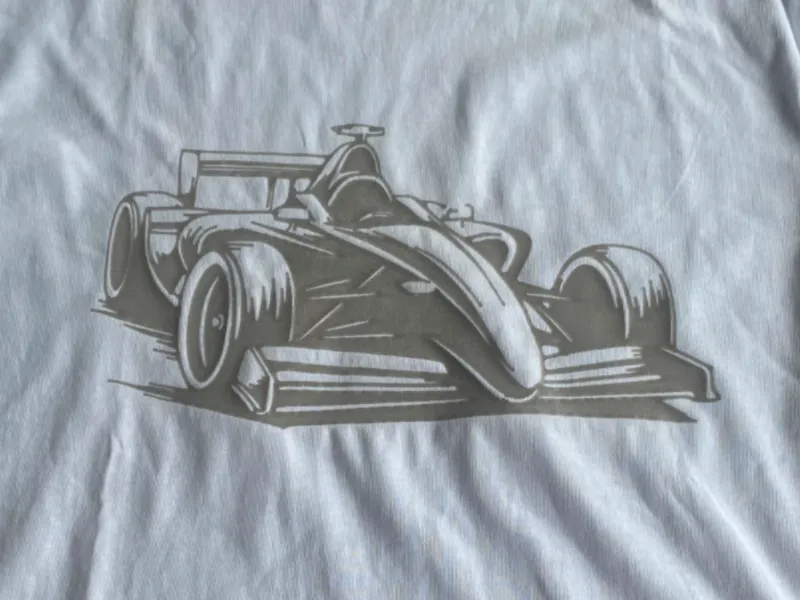 Custom F1 car shirt design