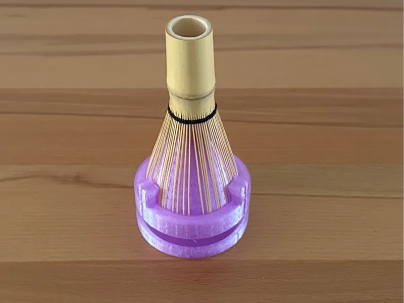 Matcha Besen Halter mit Druckstück