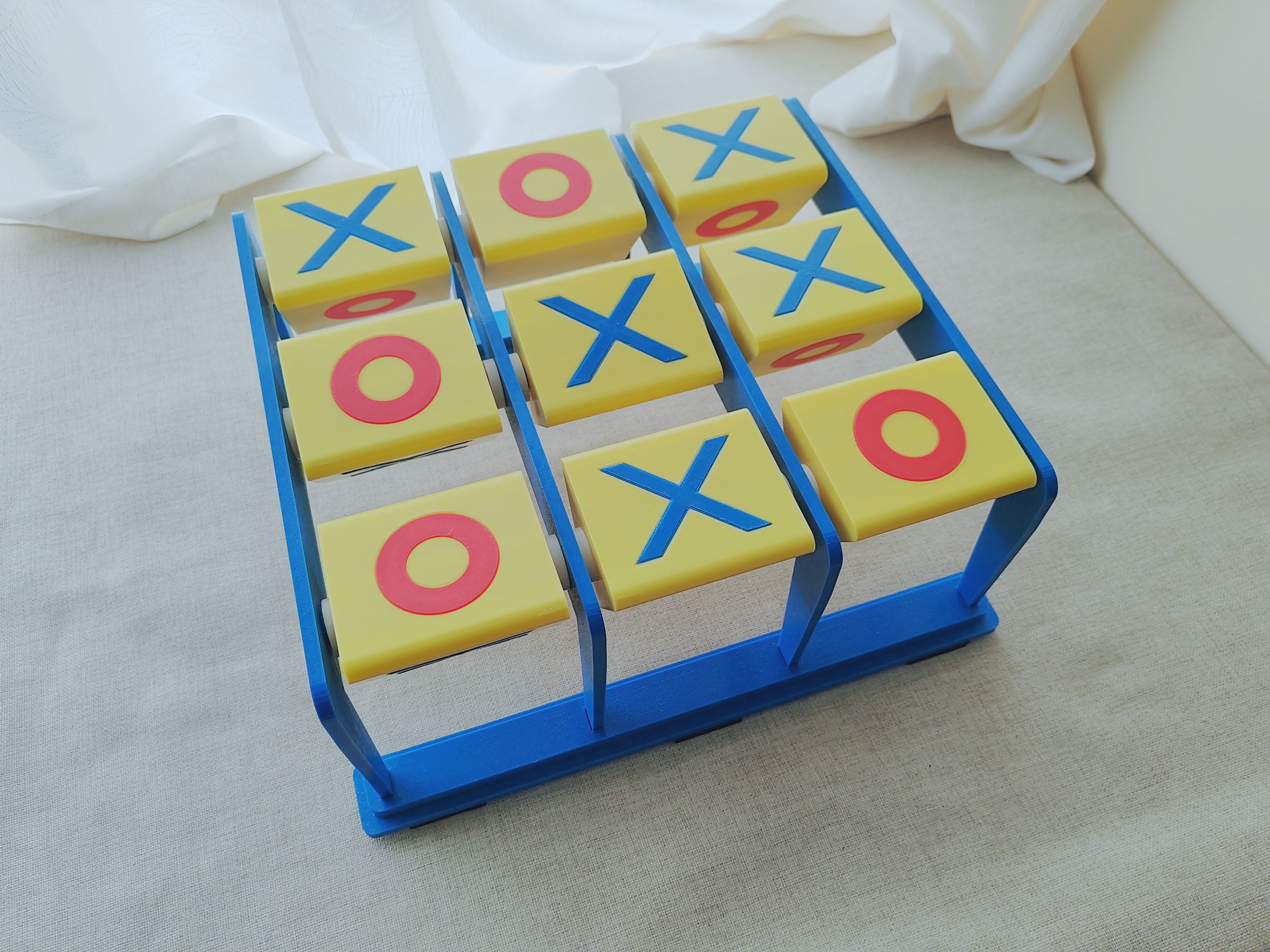 Miniatura 2 do modelo 3D 沙包井字棋