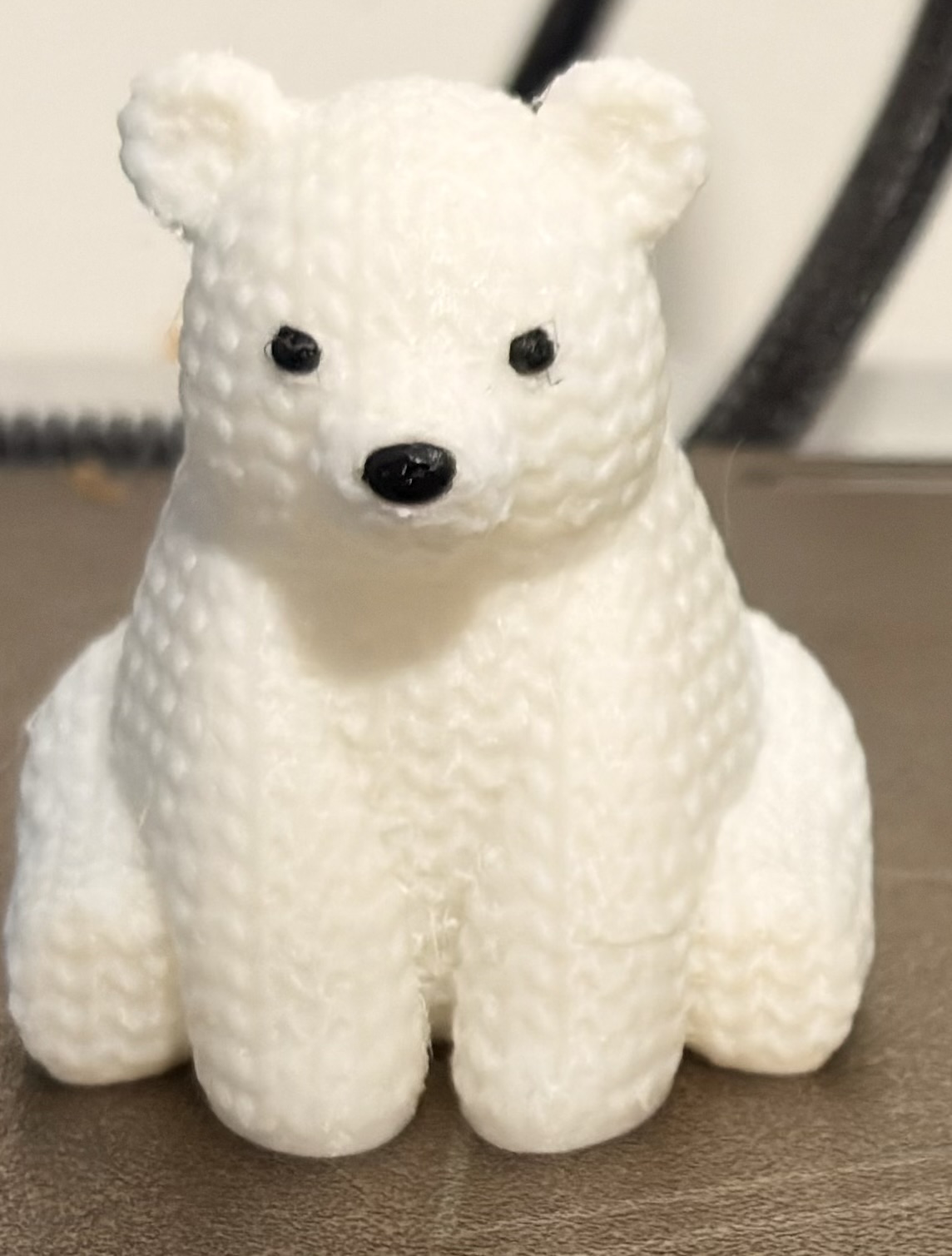 Miniatura 4 do modelo 3D Knitted Polar Bear