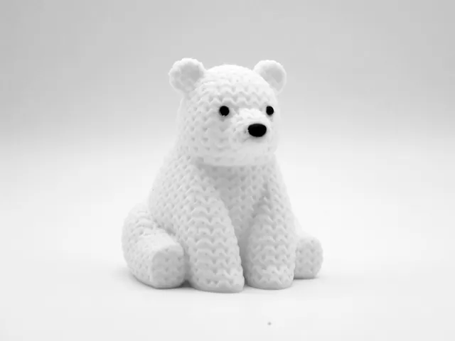 Knitted Polar Bear