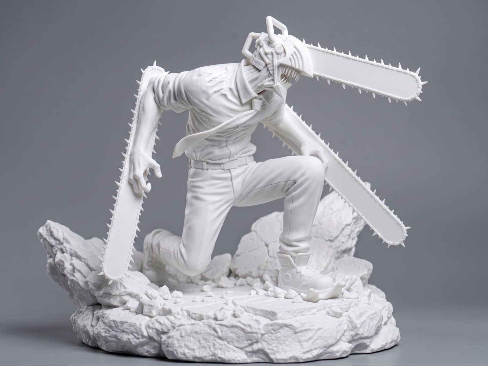 Denji Transformed Figure Chainsawman - 3D printed Characters, in stock in India