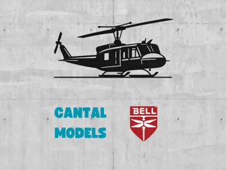 BELL UH-1 IROQUOIS | 2D WALL ART