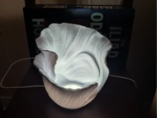 Vase with LED 001 hole