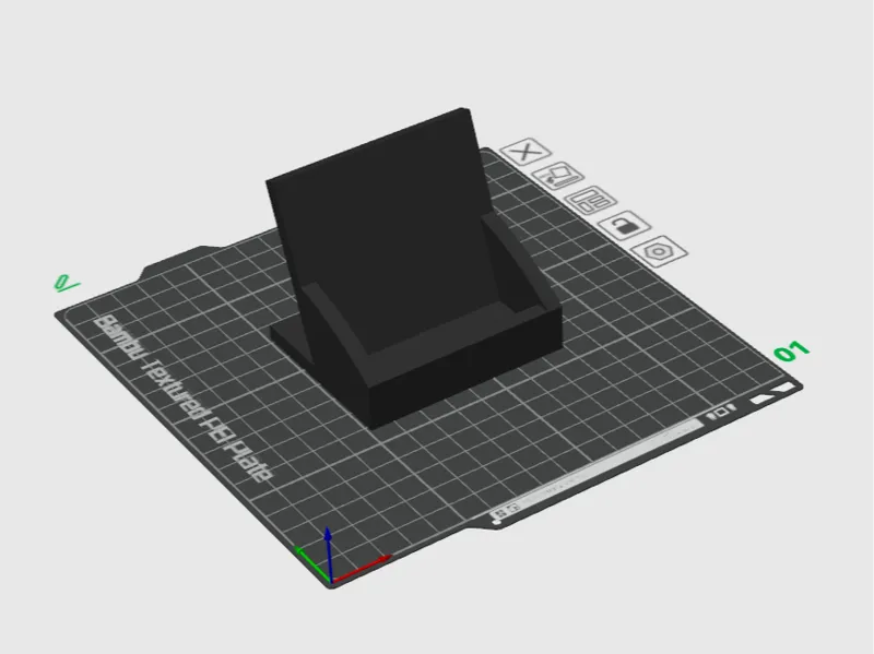 65mm Square Business Card Holder