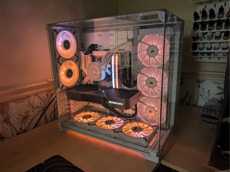 Lian Li vision compact fron panel support clips