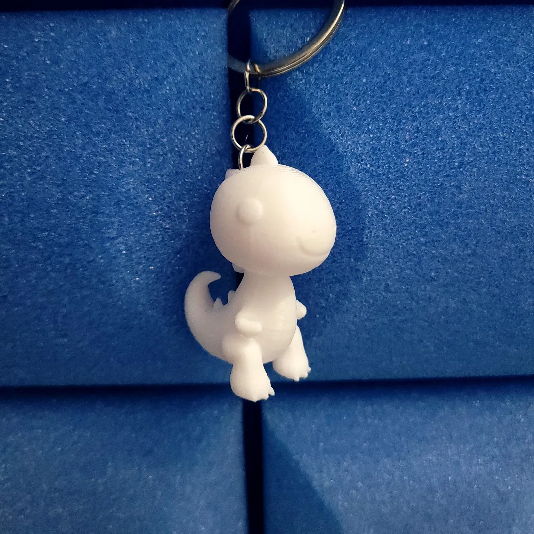 Porte-clés dinosaure mignon