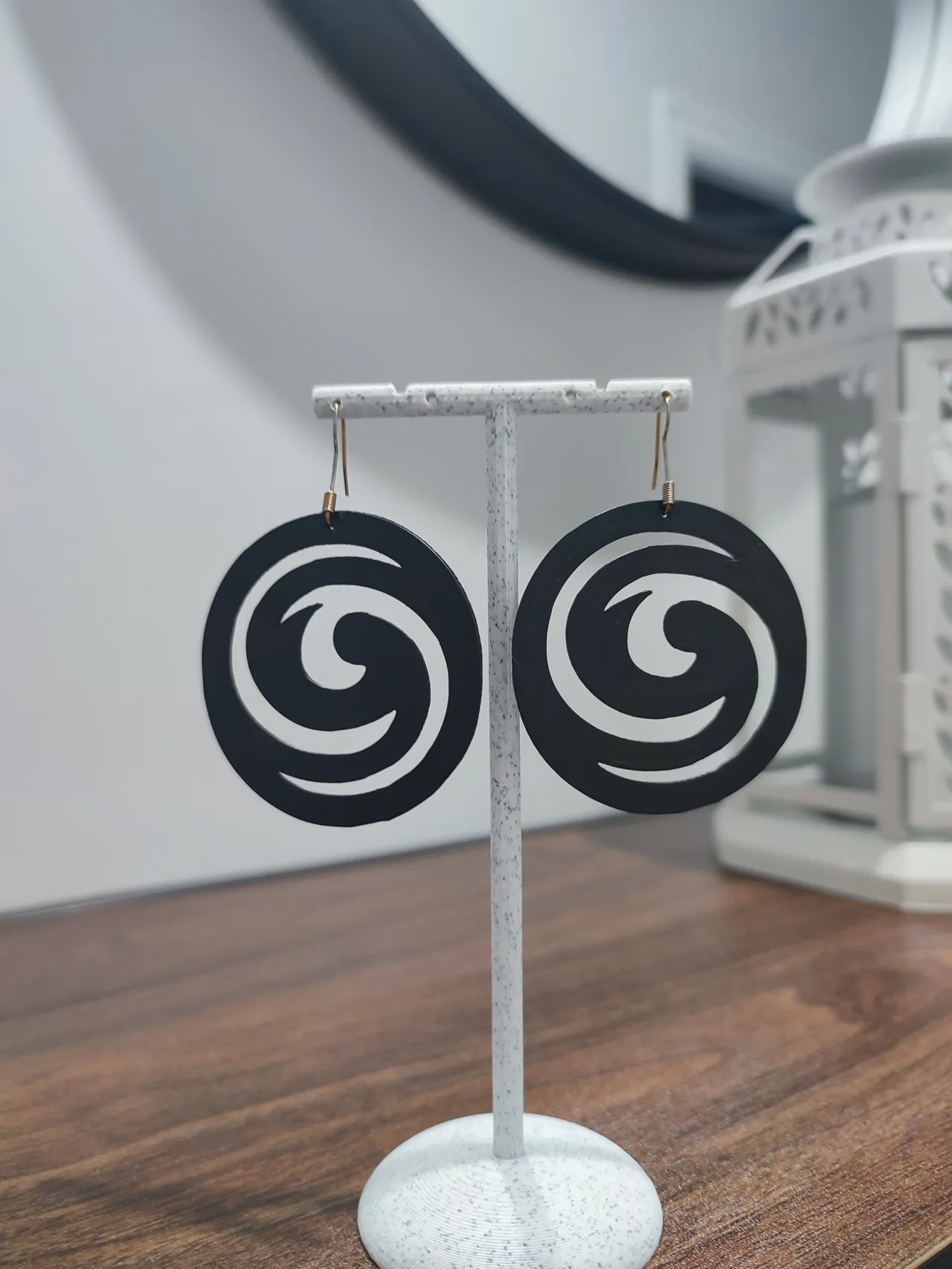 Aretes Espiral Koru view 2