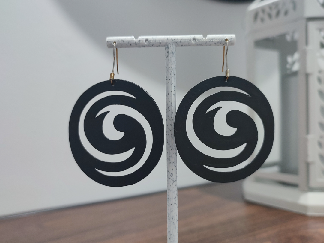 Aretes Espiral Koru