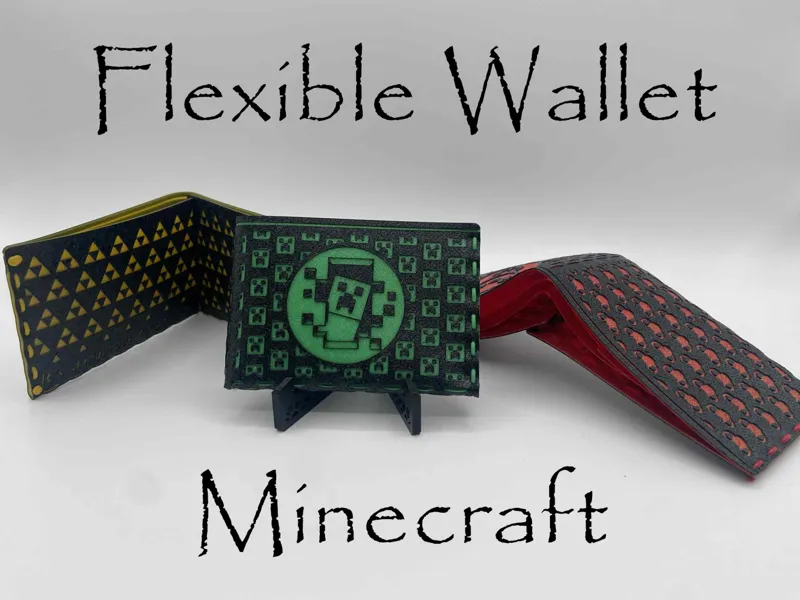 Minecraft Wallet - Flexible TPU
