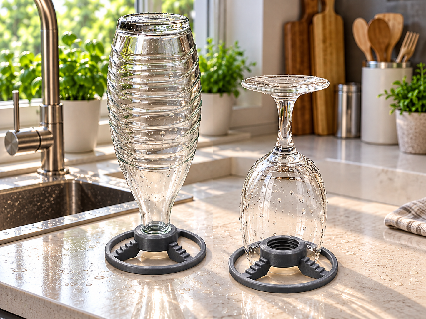 SodaStream Bottle Drying Stand - 1