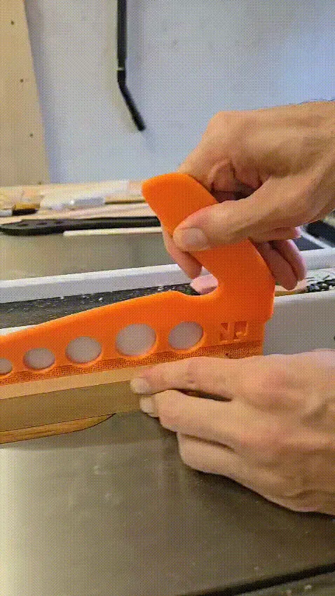 Ergonomic Table Saw Pusher | Wood Push Stick view 4