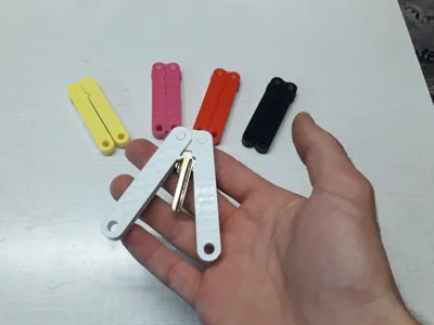 Butterfly key "print-in-place!" no need supports