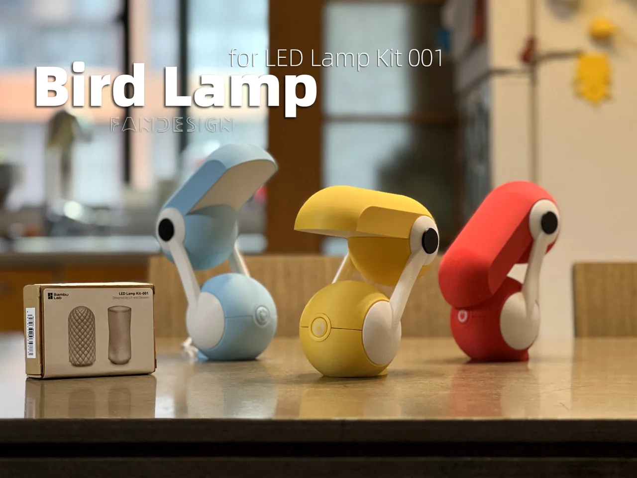 Bird Lamp view 2