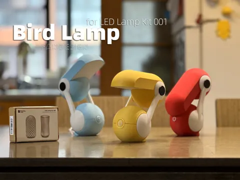 Bird Lamp view 2