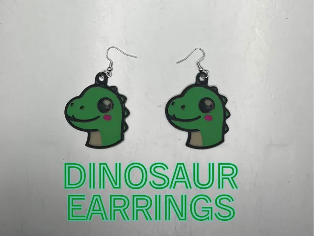 Dinosaur Earrings